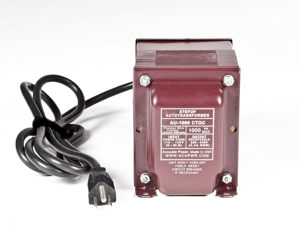 1000-Watt Step-Up Transformer (AU-1000)