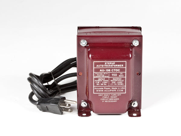 ACUPWR red 150-Watt Step-Up Transformer (AU-150RF)
