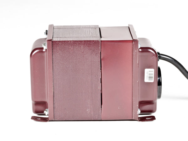 ACUPWR red AUC 1000-Watt Refrigerator Voltage Transformer side view