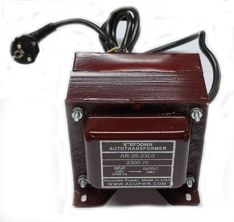 AC Power Reducer for Using 220-240-Volt, 60 Hz High-Power-Motorized Appliances via 220-240-volt, 50 Hz Outlets