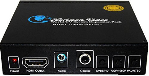 Horizon Video HV1080 PAL/NTSC/SECAM Video Converter with HDMI 1080p-Full HD with ACUPWR Plug Kit - ACUPWR USA
 - 1