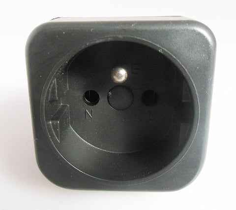 Type F (Schuko) to Type B Plug Adapter SCH3FU
